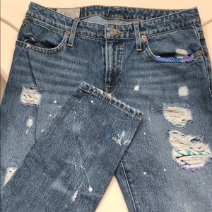 Ralph Lauren paint jeans